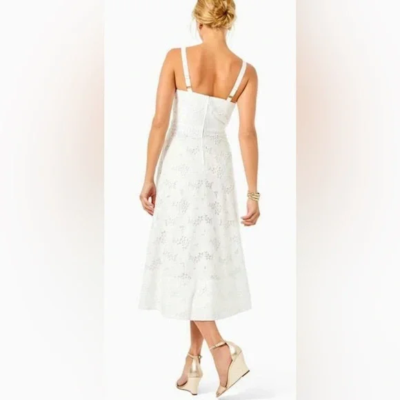 Lilly Pulitzer White Lace Dress - Picture 2 of 8
